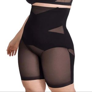 HoneyLove “SuperPower Short” Compression Shape Wear Built In Gusset Size 1X